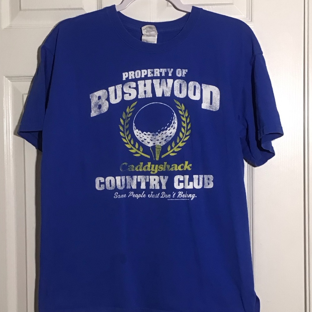Bushwood Country Club Caddyshack Novelty T Shirt Size L